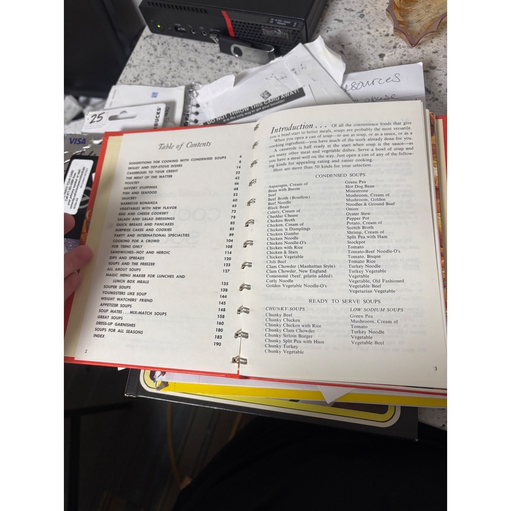A Campbell‎ Cookbook Cooking with Soup Recipes Vintage 1974 - Picture 3 of 4